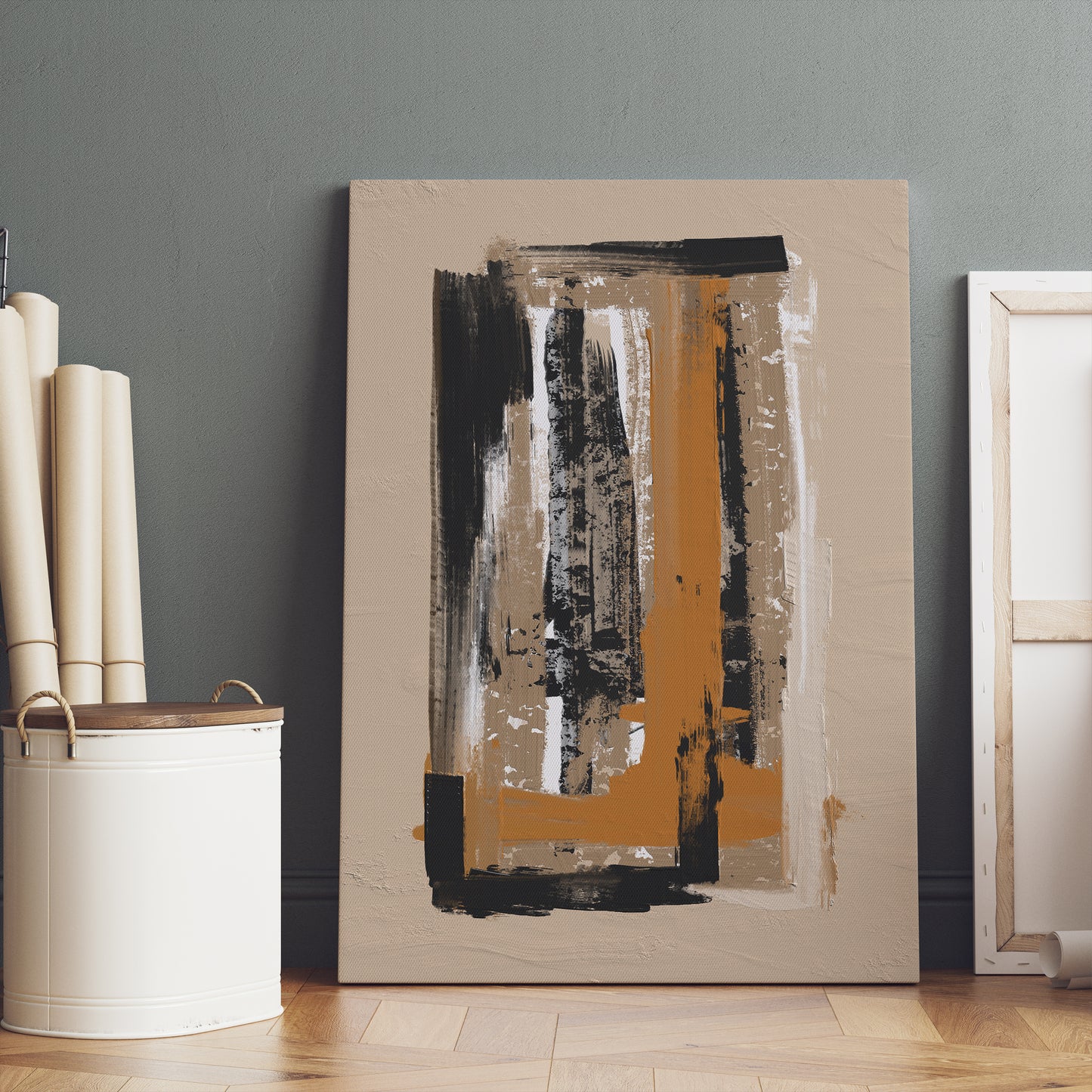 Abstract Painting Unique Canvas Print
