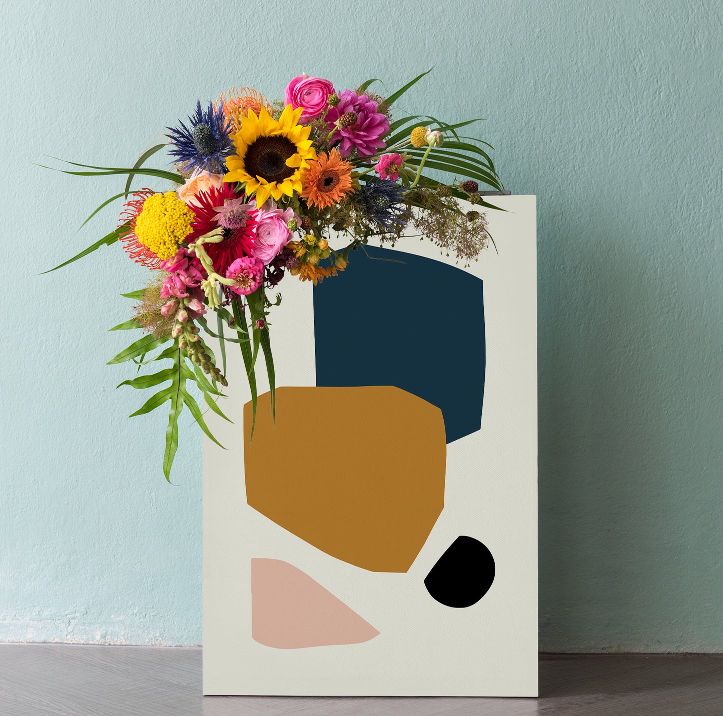 Modern Shapes Canvas Print