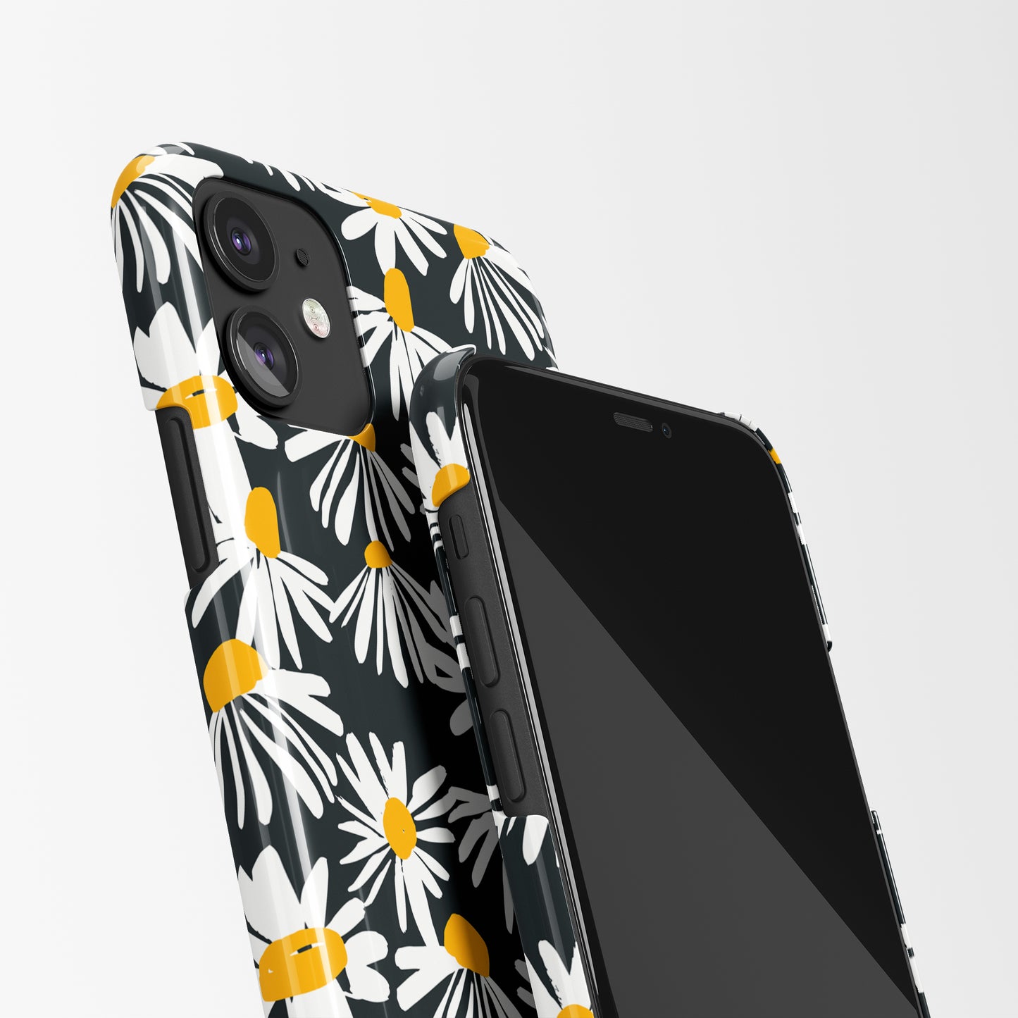 iPhone 12 Cases with daisies