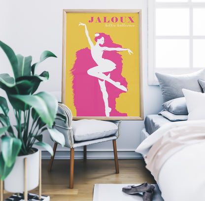 Yellow Ballet Poster