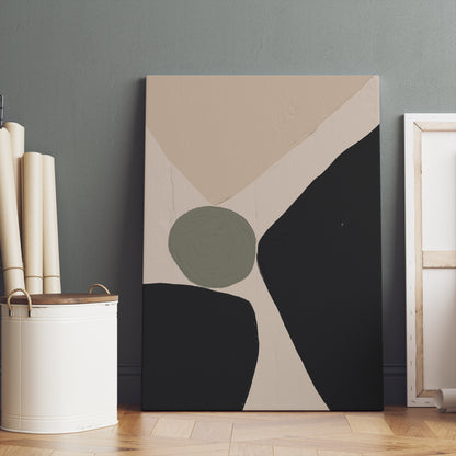 Modern Shapes Minimalism Canvas Print