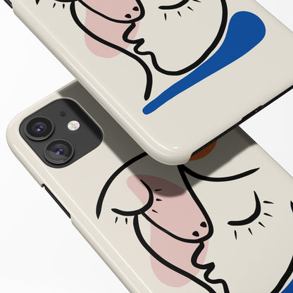 Picasso Kiss iPhone Case