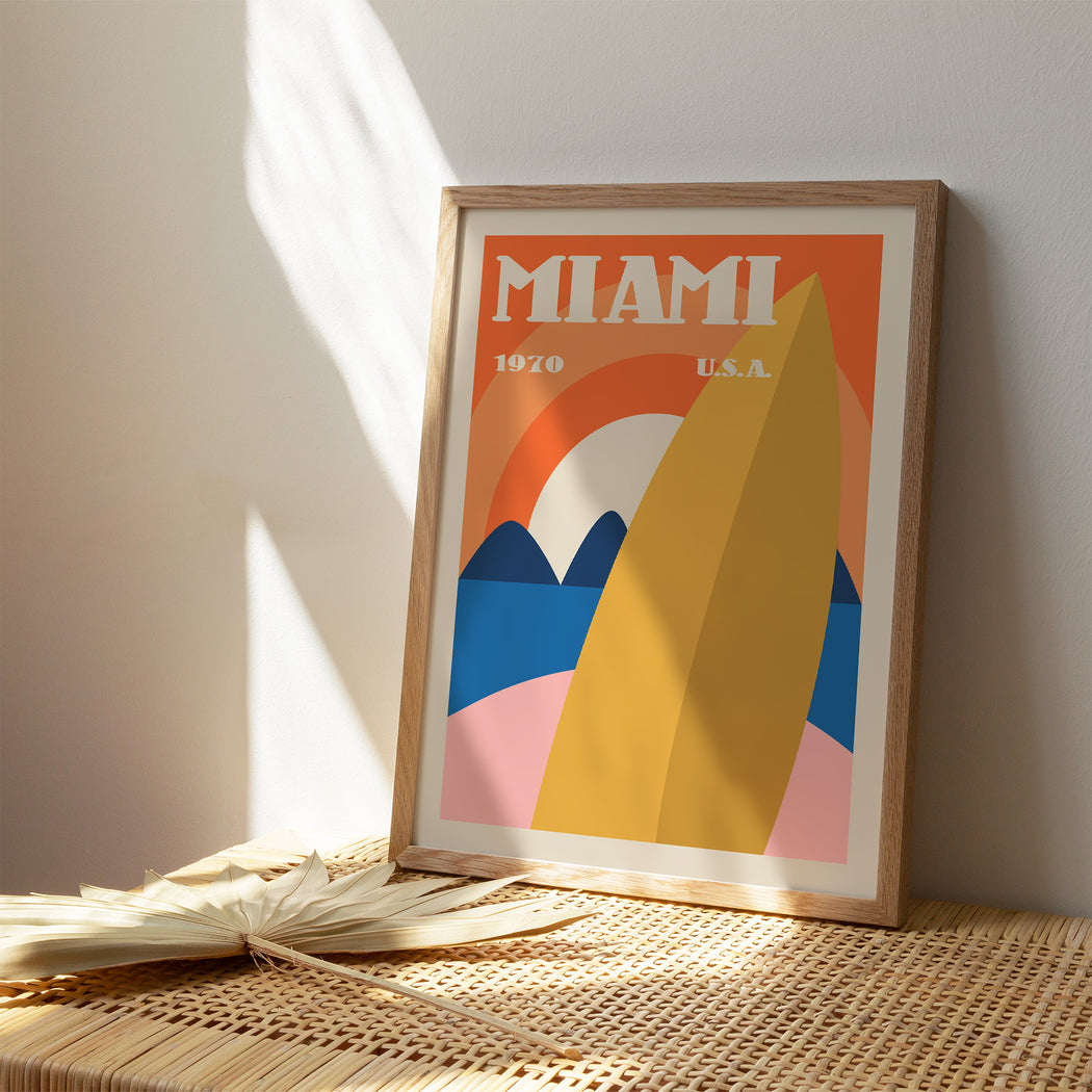 Miami Trip Poster