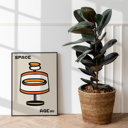 Space Age 60 Poster