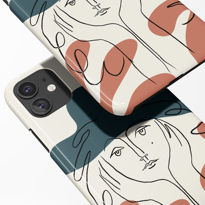 Picasso Face iPhone Case 3