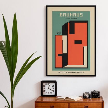 Blockhead Bauhaus Poster