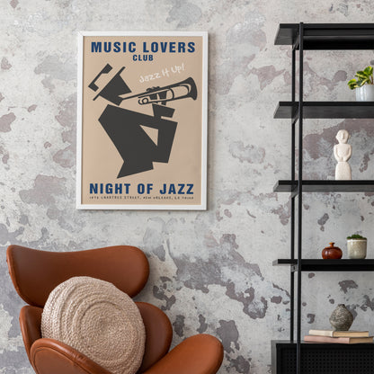 Music Lovers Club Jazz it Up! Poster