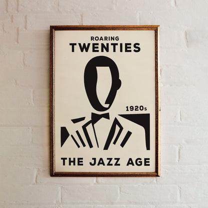 The Jazz Age 1920s Poster