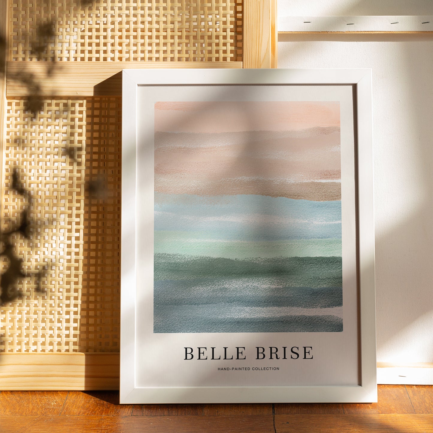 Belle Brise Abstract Modern Poster