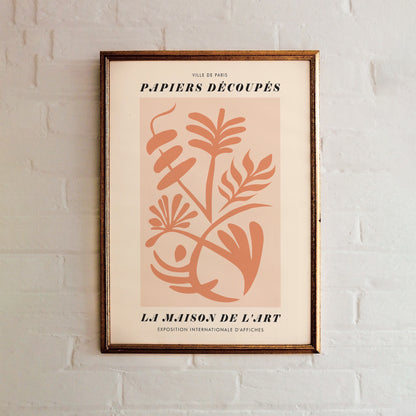 Botanical French Poster