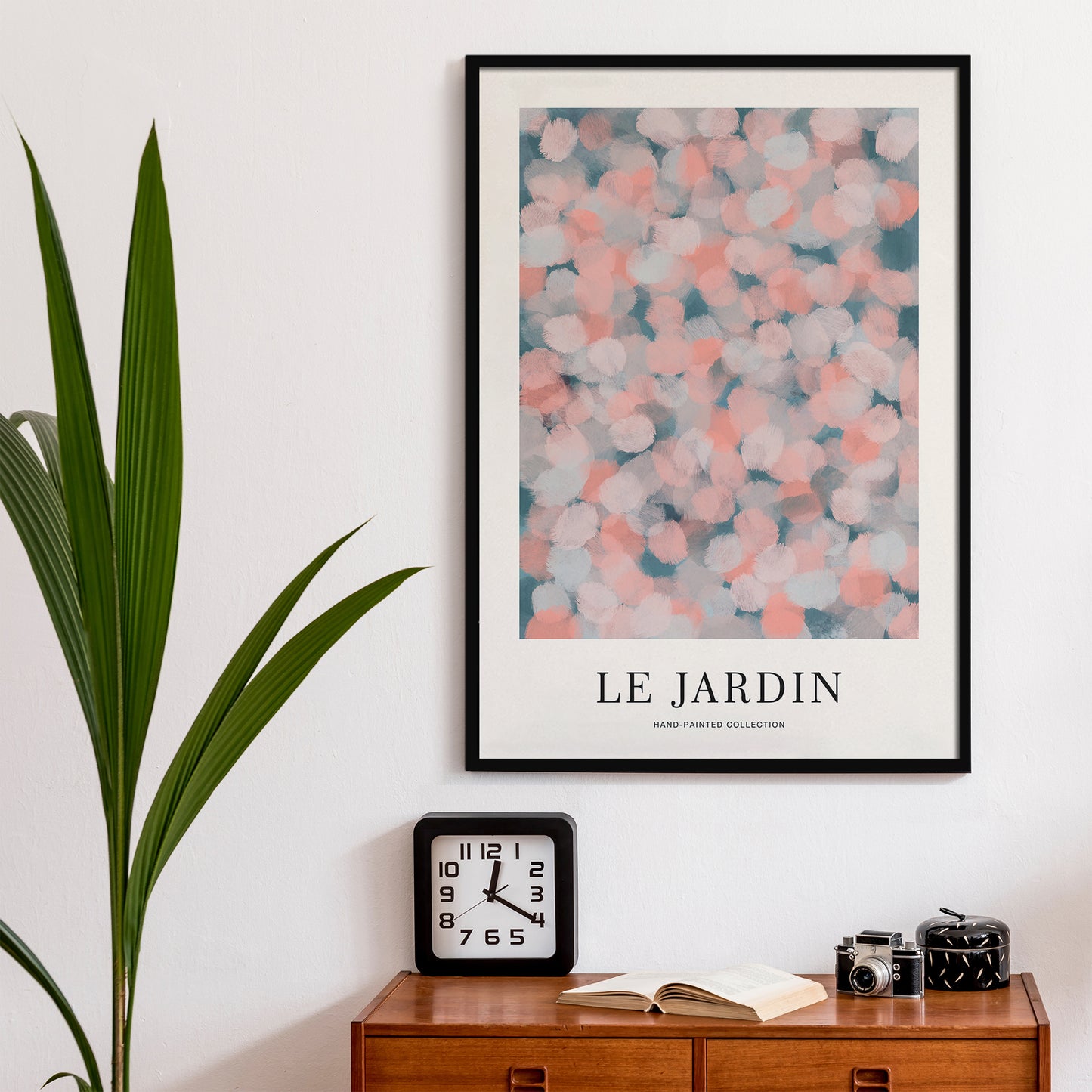 Le Jardin No3 Hand Painted Collection Poster