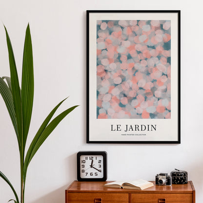 Le Jardin No3 Hand Painted Collection Poster