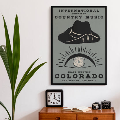 Country Festival, Colorado Poster