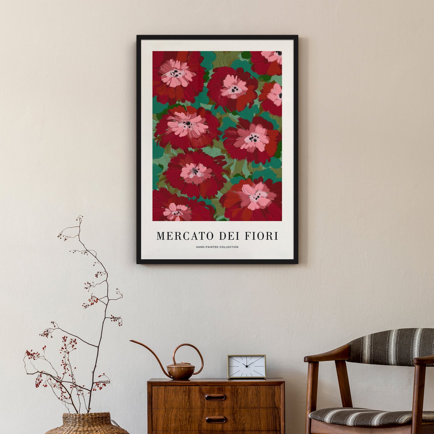 Flower Market - Mercato Dei Fiori Roma Poster