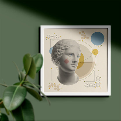 Venus Sculpture Collage Art Prints