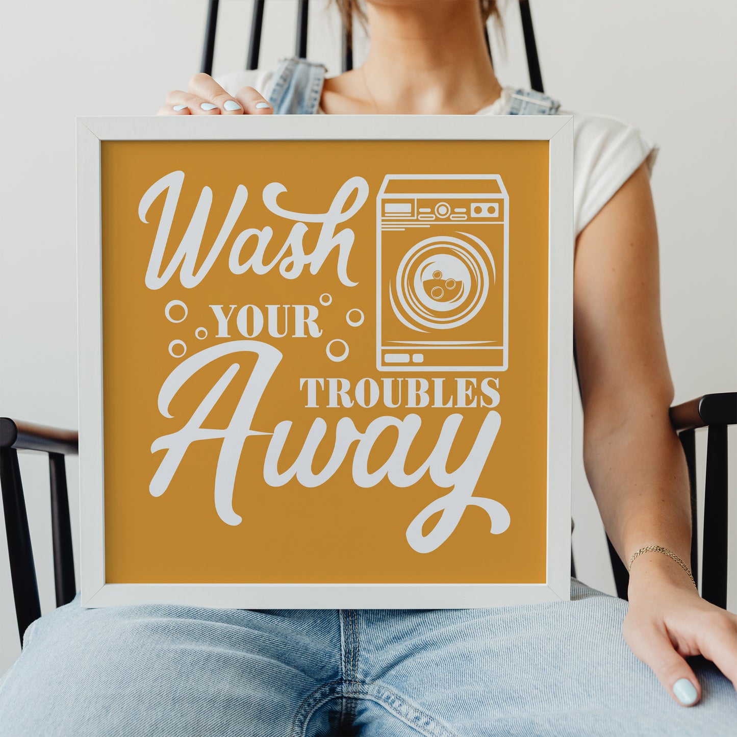 Wash Your Troubles Away Print
