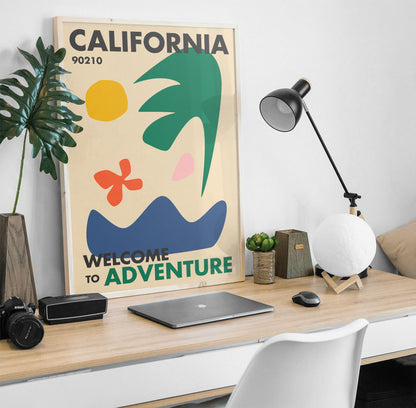 California 90210 Poster