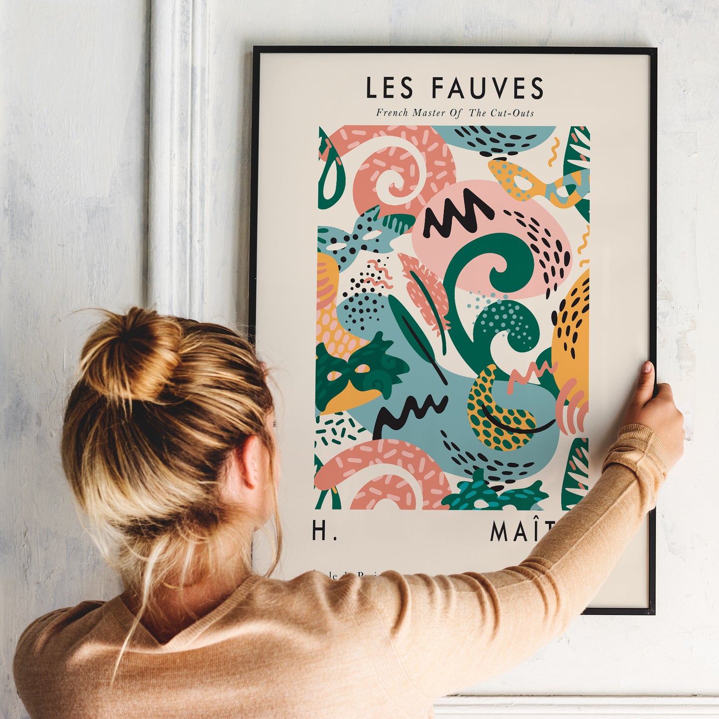 Les Fauves Floral Poster