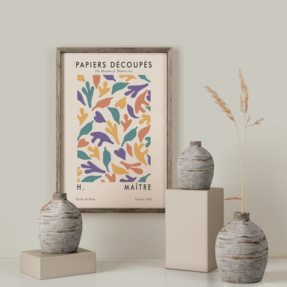 Papiers Découpés Poster