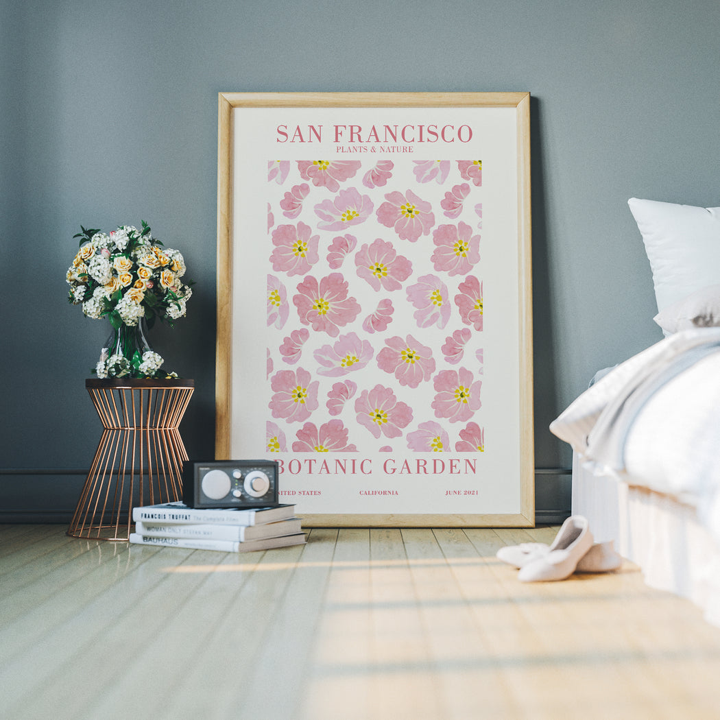 San Francisco Garden Poster