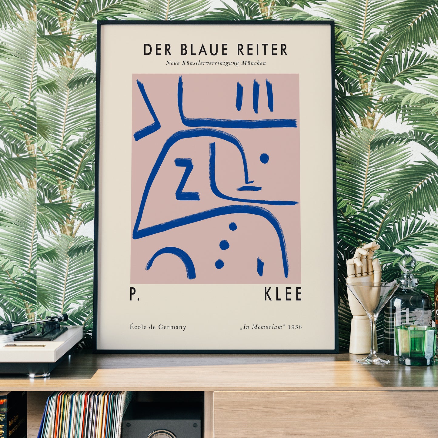 P. Klee In Memoriam Print