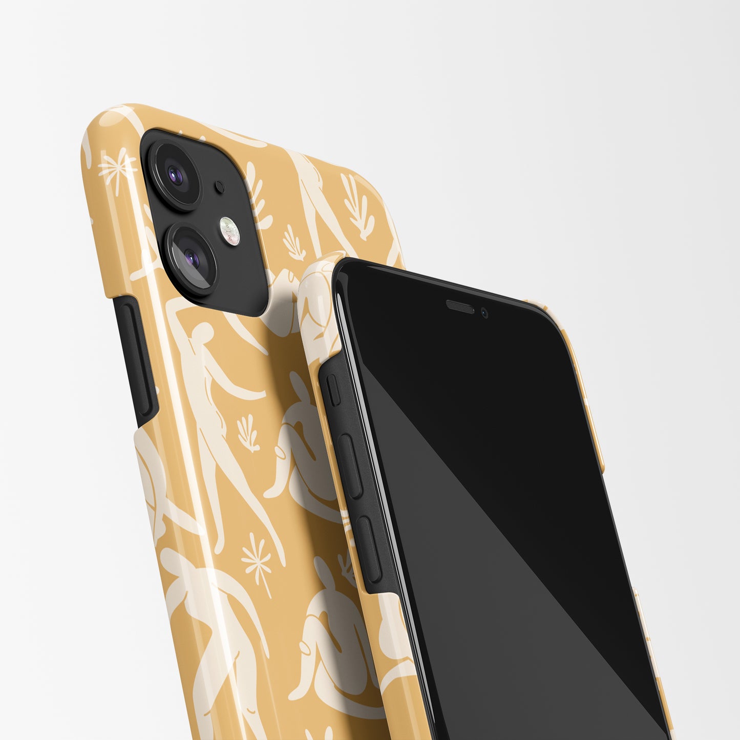 iPhone Case with Women Cutouts Print