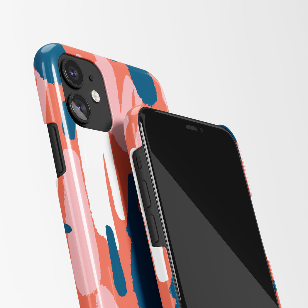 iPhone Case with Artistic Pattern