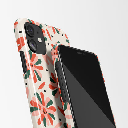 iPhone Case with Floral Pattern