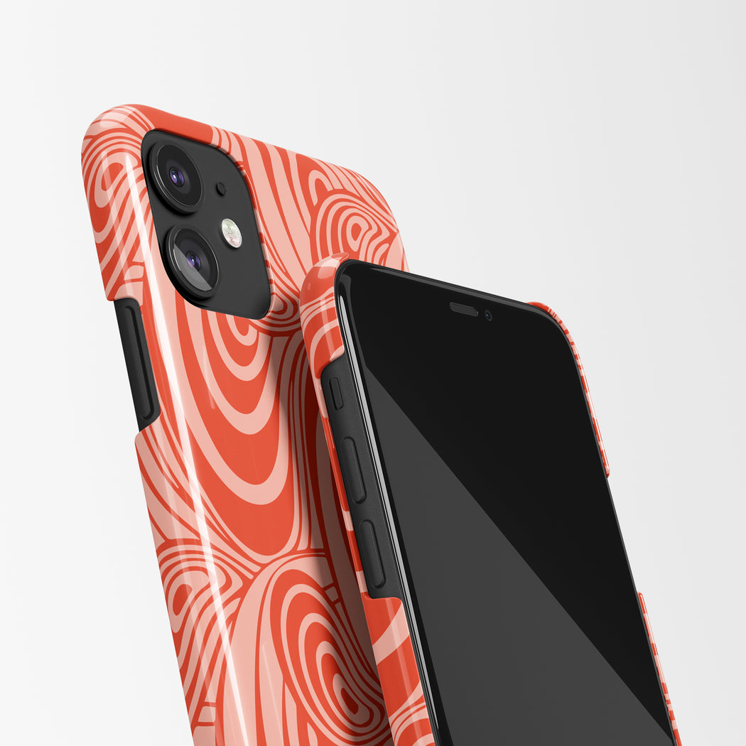 Curved Art iPhone Case