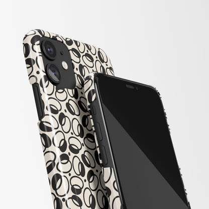 iPhone Case with Abstract Pattern