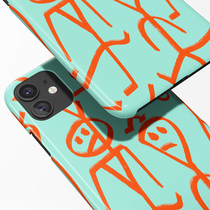 Paul Klee Drawing iPhone Case