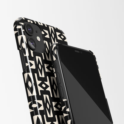Art Deco Black iPhone Case