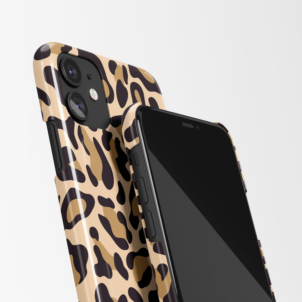 Cheetah Pattern iPhone Case