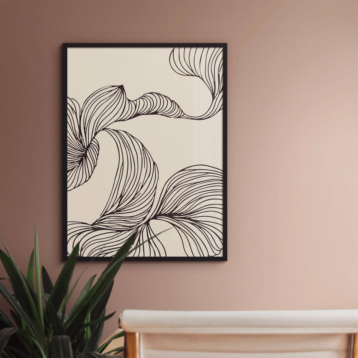 Abstract Line Art Poster – HypeSheriff