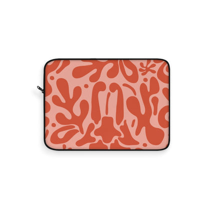 ABSTRACT FLORAL V9 LAPTOP SLEEVE