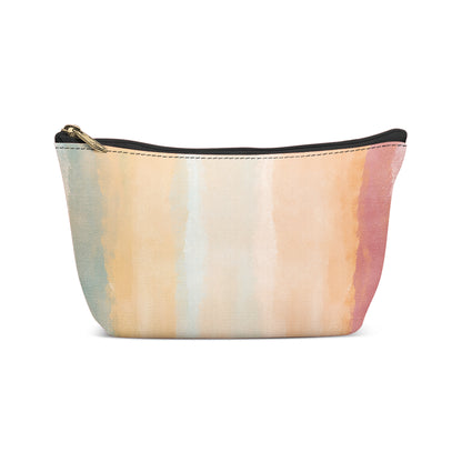 Painted Sunny Beach Abstract Makeup Bag