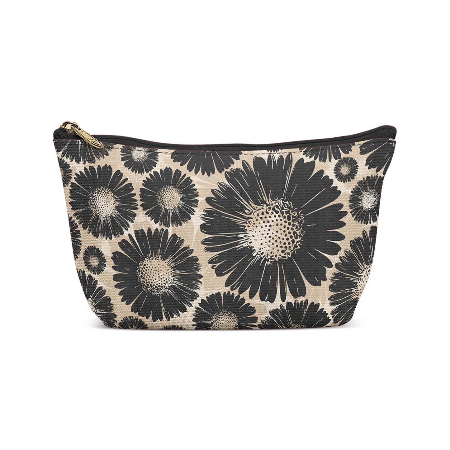 Vintage Floral Art Makeup Bag