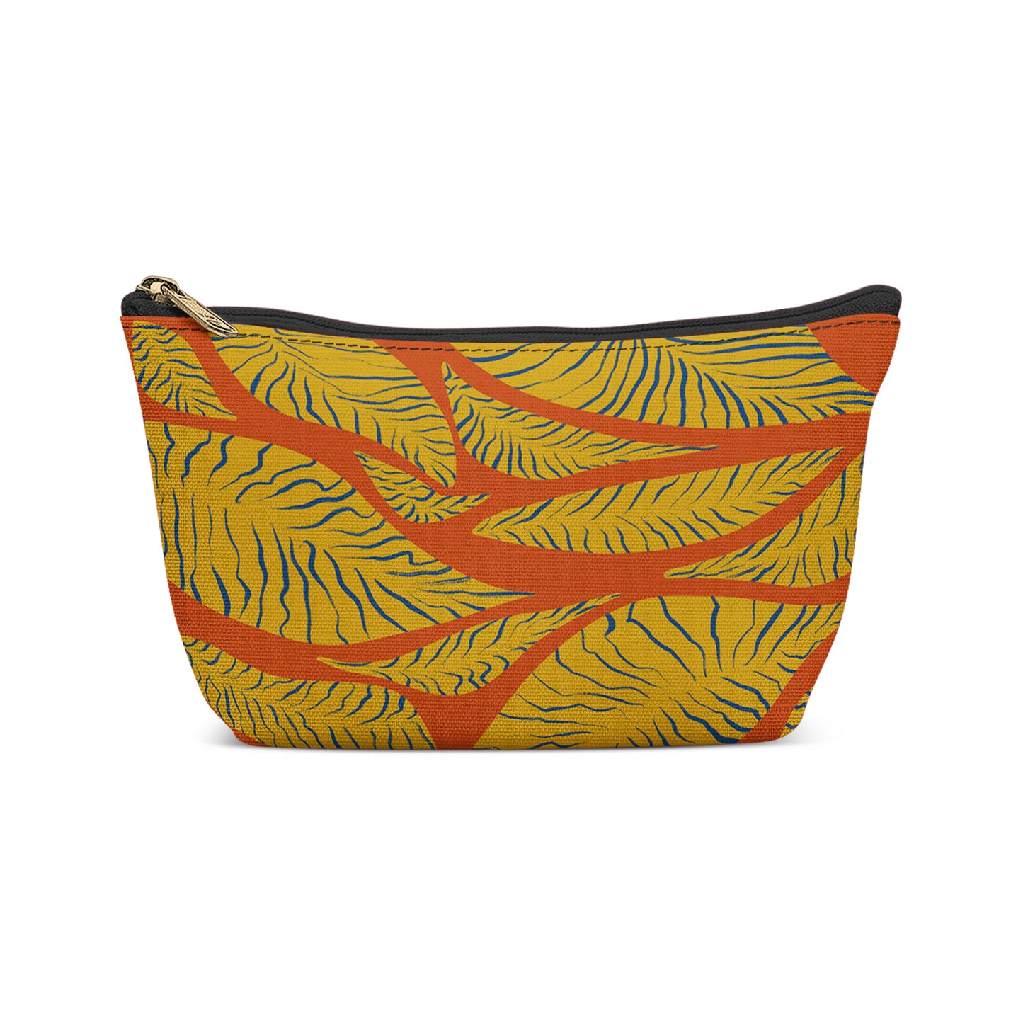 Abstract Nature Pattern Makeup Bag