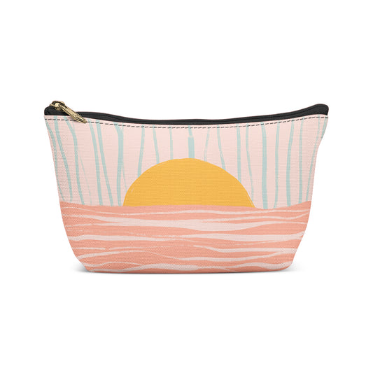 Pastel Boho Sun Feminine Makeup Bag