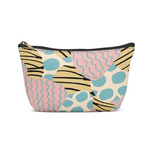 Contemporary Modern Art Makeup Bag