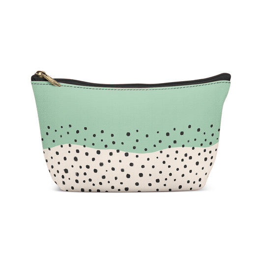 Mint & Dots Modern Makeup Bag