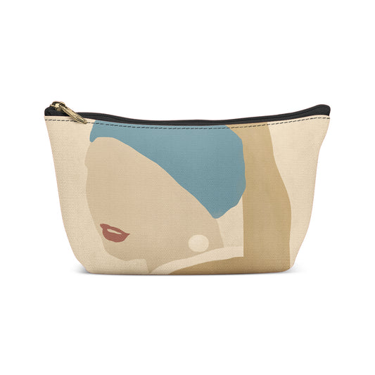 Girl with a Pearl Earring Makeup Bag