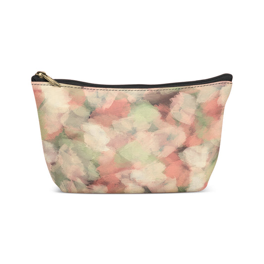 Abstract Texture Painted Makeup Bag