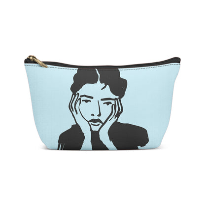 Blue Mood Woman Makeup Bag