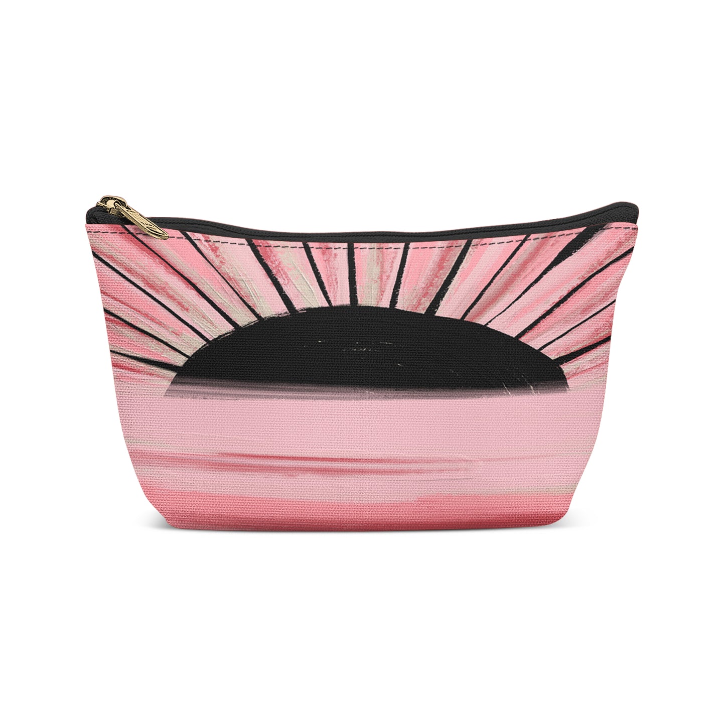 Painted Pink Sunset Makeup Bag