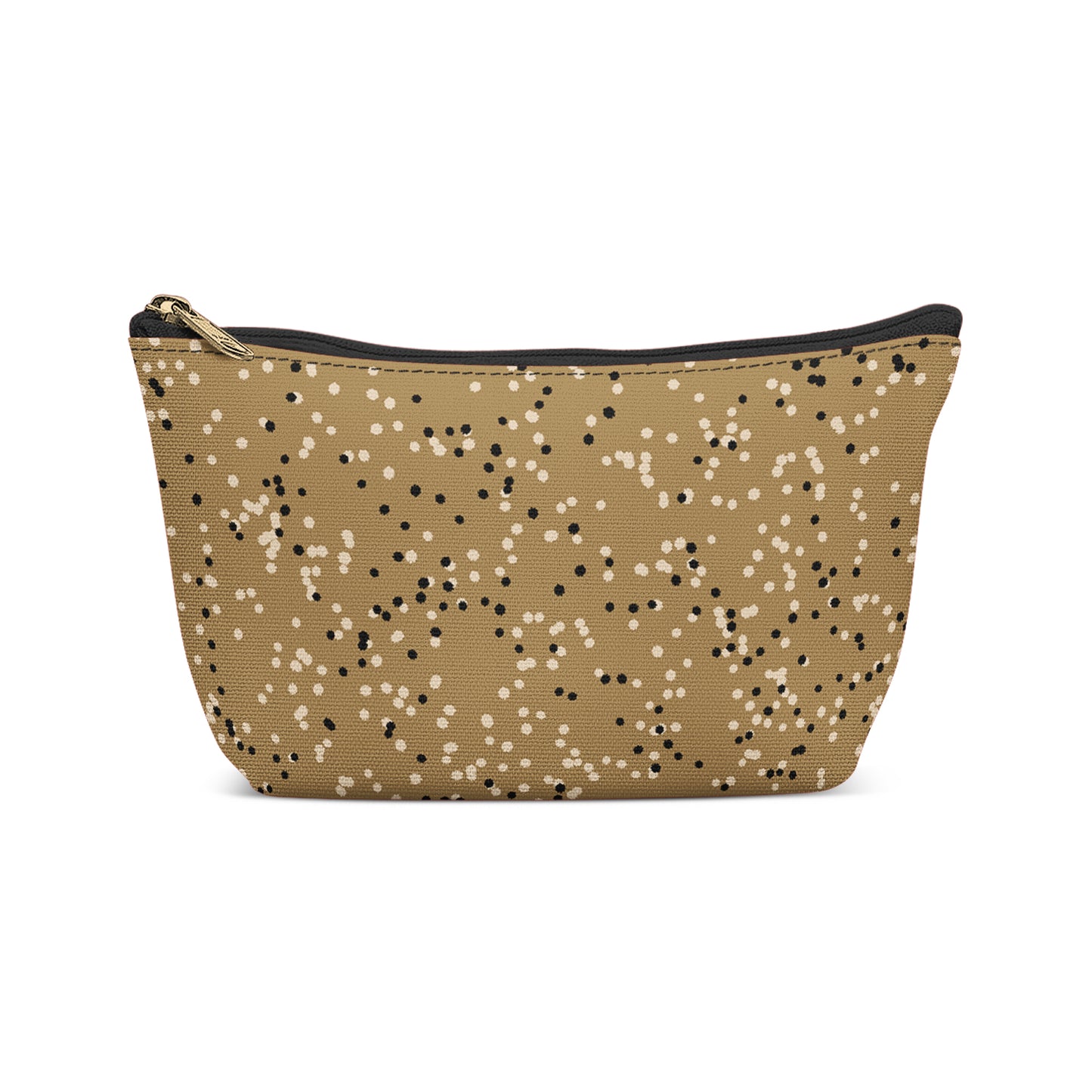 Minimalist Tiny Polka Dots Pattern Makeup Bag