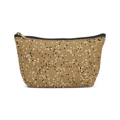 Minimalist Tiny Polka Dots Pattern Makeup Bag