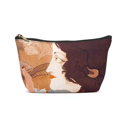 Art Nouveau Woman Makeup Bag