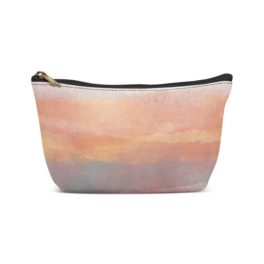 Summer Landscape Abstract Painting Makeup Bag