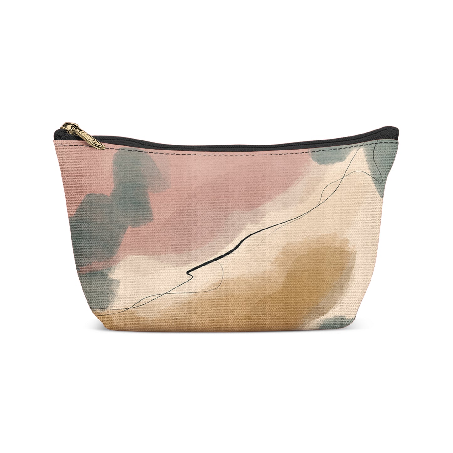 Pastel Modern Art Makeup Bag